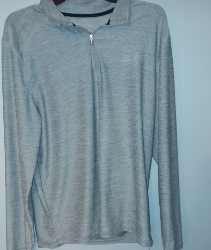 FREE SHIPCalvin Klein polyester hoodie/long sleeve